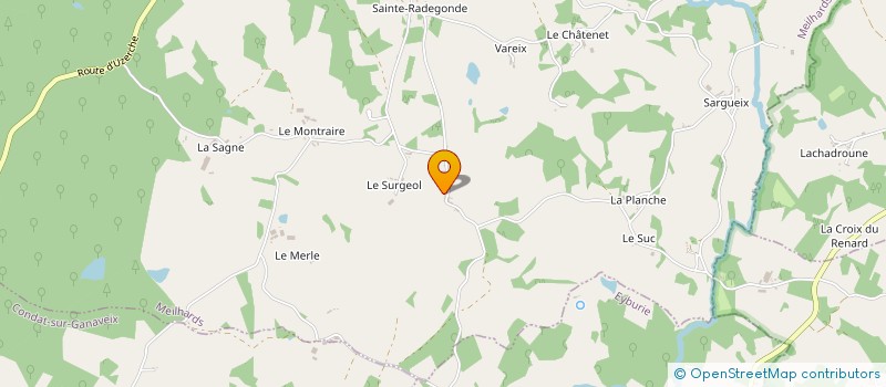 localisation de l'entreprise MONSIEUR KEVIN LEVY  MEILHARDS