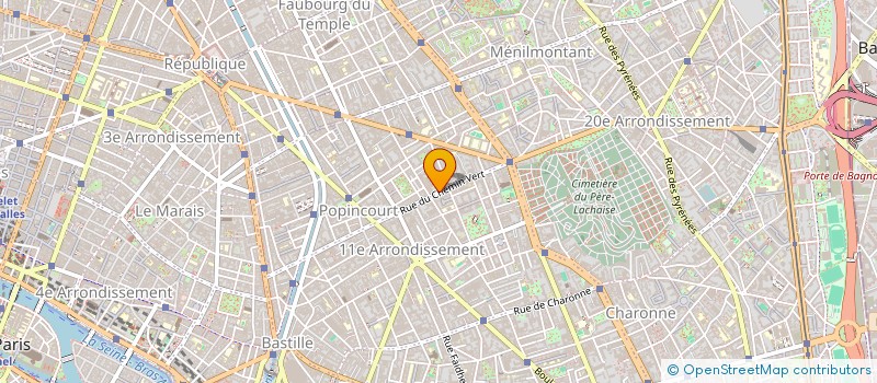 localisation de l'entreprise MONSIEUR KEVIN LHUISSIER  PARIS