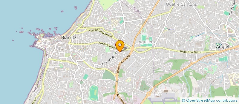 localisation de l'entreprise MONSIEUR KEVIN LIAIGRE à BIARRITZ