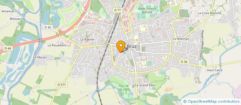 localisation de l'entreprise MONSIEUR KEVIN LIMERY à BRUZ