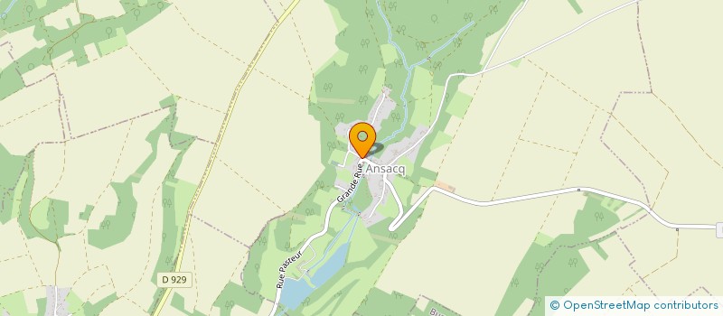 localisation de l'entreprise MONSIEUR KEVIN LIN  ANSACQ