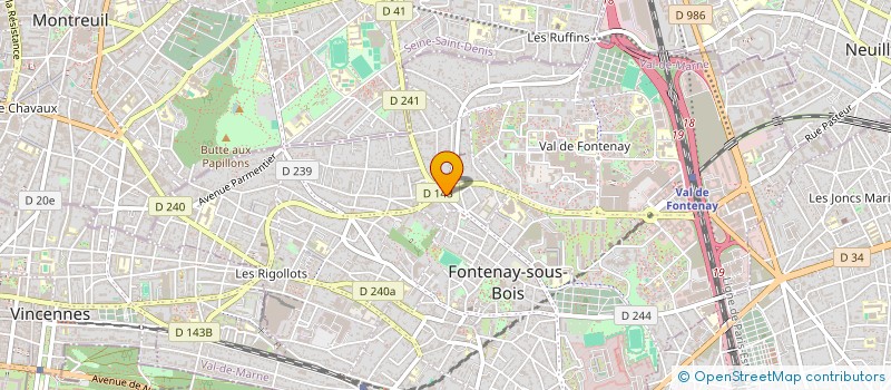 localisation de l'entreprise MONSIEUR KEVIN LIPARI à FONTENAY-SOUS-BOIS