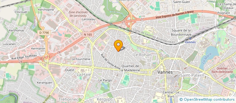 localisation de l'entreprise MONSIEUR KEVIN LOCATELLI à VANNES