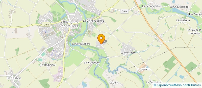 localisation de l'entreprise MONSIEUR KEVIN LOIZEAU à SAINT-FULGENT