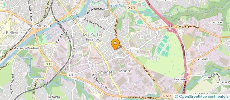 localisation de l'entreprise MONSIEUR KEVIN LOPEZ-SUAREZ à LIMOGES