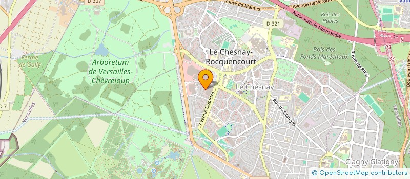 localisation de l'entreprise MONSIEUR KEVIN LORGNET  LE CHESNAY-ROCQUENCOURT