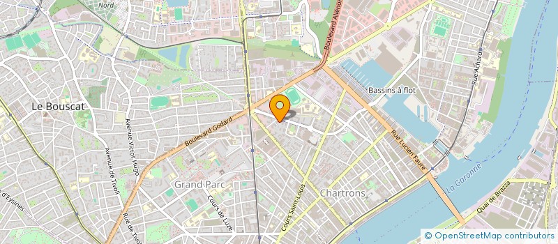 localisation de l'entreprise MONSIEUR KEVIN LOUISIN  BORDEAUX