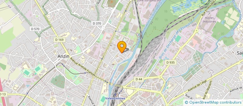 localisation de l'entreprise MONSIEUR KEVIN LOUVET  VALENCIENNES