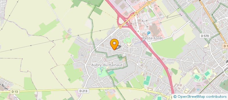 localisation de l'entreprise MONSIEUR KEVIN LOZINGUET  PETITE-FORET