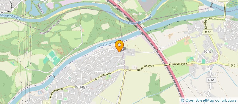 localisation de l'entreprise MONSIEUR KEVIN LUCAS  JONAGE