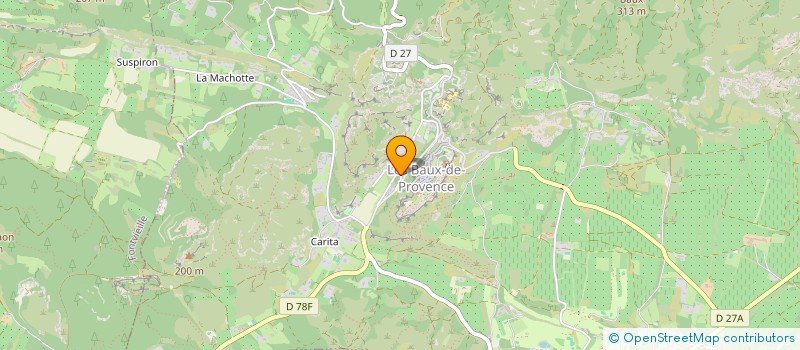 localisation de l'entreprise MONSIEUR KEVIN LUCCHESI  MAUSSANE-LES-ALPILLES