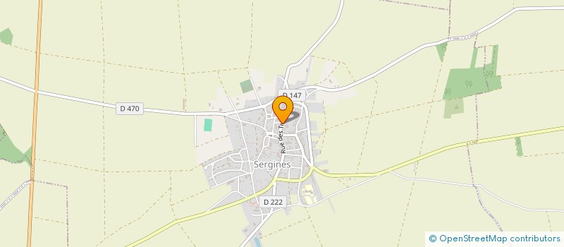 localisation de l'entreprise MONSIEUR KEVIN LUCET  LA CHAPELLE-GAUTHIER