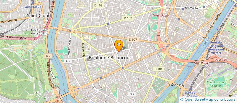 localisation de l'entreprise MONSIEUR KEVIN MAAREK à BOULOGNE-BILLANCOURT
