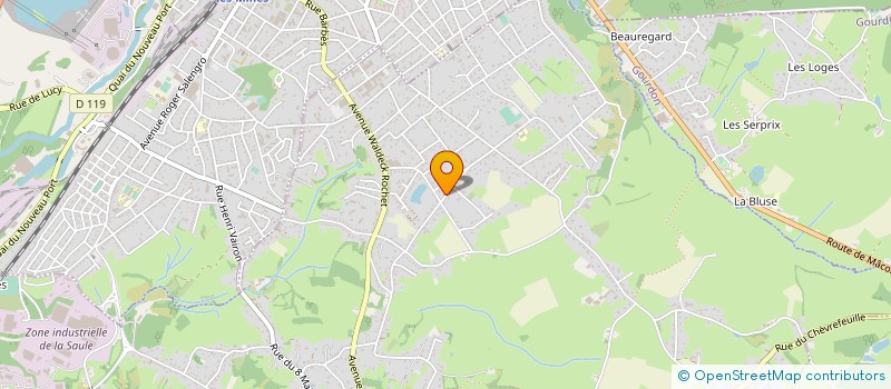 localisation de l'entreprise MONSIEUR KEVIN MACEDO  SAINT-VALLIER