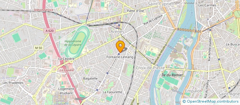 localisation de l'entreprise MONSIEUR KEVIN MACHENIAUD  TOULOUSE