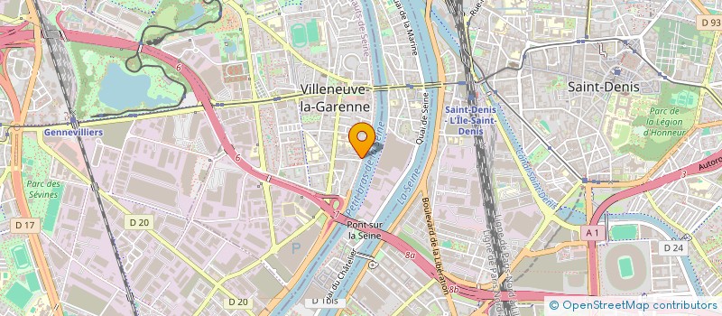 localisation de l'entreprise MONSIEUR KEVIN MACIAS ALVARADO  VILLENEUVE-LA-GARENNE