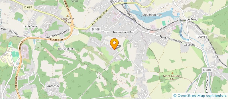localisation de l'entreprise MONSIEUR KEVIN MACUDA à MAGNAC-SUR-TOUVRE
