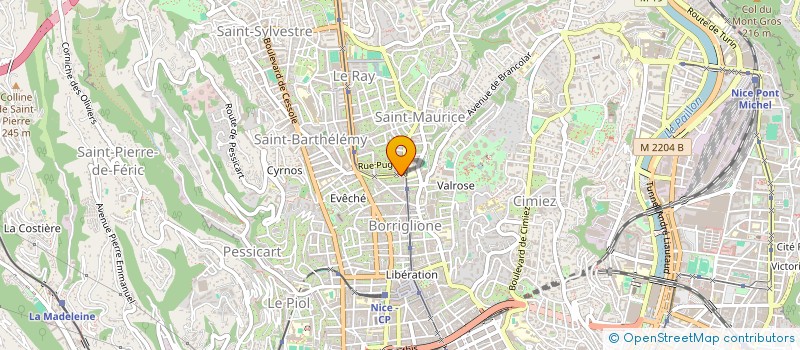 localisation de l'entreprise MONSIEUR KEVIN MADIEV  NICE