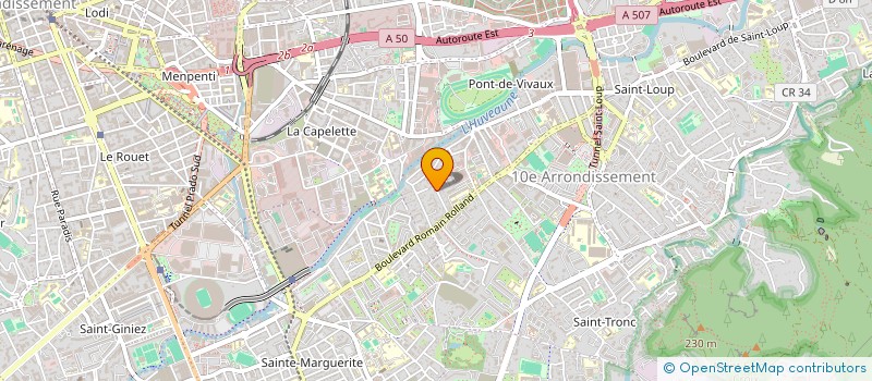 localisation de l'entreprise MONSIEUR KEVIN MAGGIO à MARSEILLE