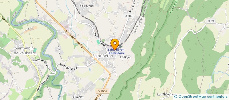 localisation de l'entreprise MONSIEUR KEVIN MAILLARY  SAINT-BERON