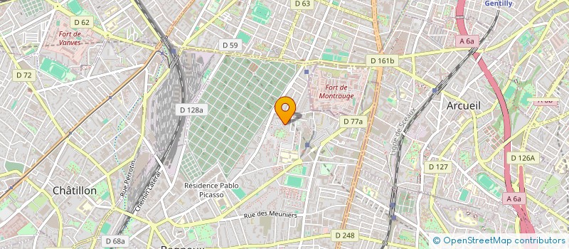 localisation de l'entreprise MONSIEUR KEVIN MALAGA DIBOUNDJE VRY à BAGNEUX