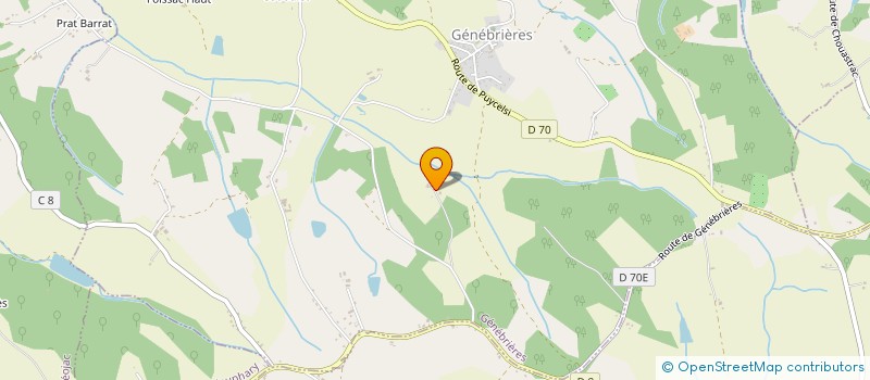 localisation de l'entreprise MONSIEUR KEVIN MALBREL  GENEBRIERES