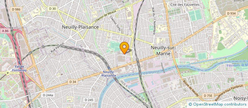 localisation de l'entreprise MONSIEUR KEVIN MAMANE à NEUILLY-SUR-MARNE