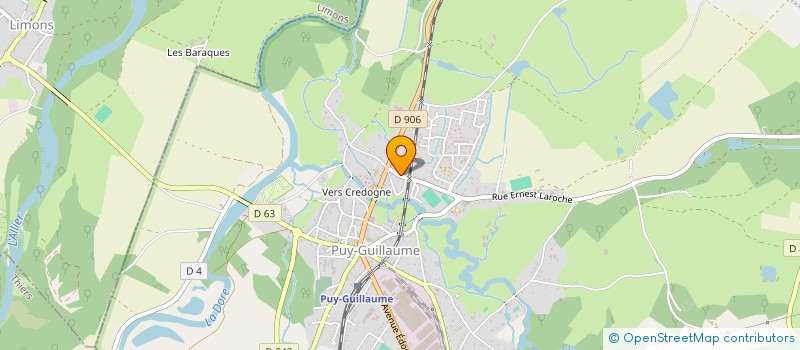 localisation de l'entreprise MONSIEUR KEVIN MANARANCHE  PUY-GUILLAUME