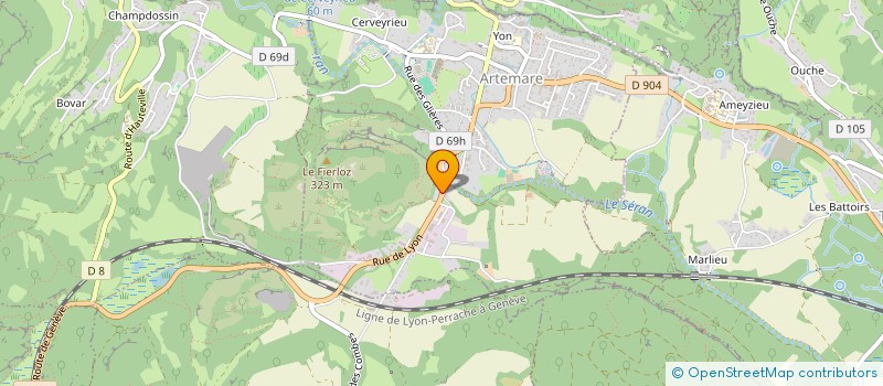 localisation de l'entreprise MONSIEUR KEVIN MANSILHA  ARTEMARE