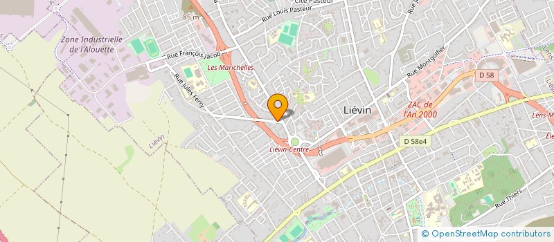 localisation de l'entreprise MONSIEUR KEVIN MARCHIAFAVA à LIEVIN