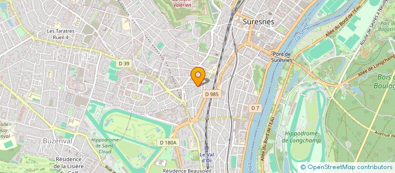localisation de l'entreprise MONSIEUR KEVIN MARIE à SURESNES