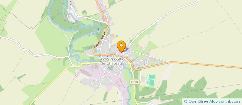 localisation de l'entreprise MONSIEUR KEVIN MARIE  GONDRECOURT-LE-CHATEAU