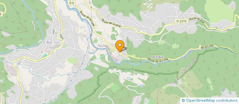 localisation de l'entreprise MONSIEUR KEVIN MARINO à TOURRETTES-SUR-LOUP