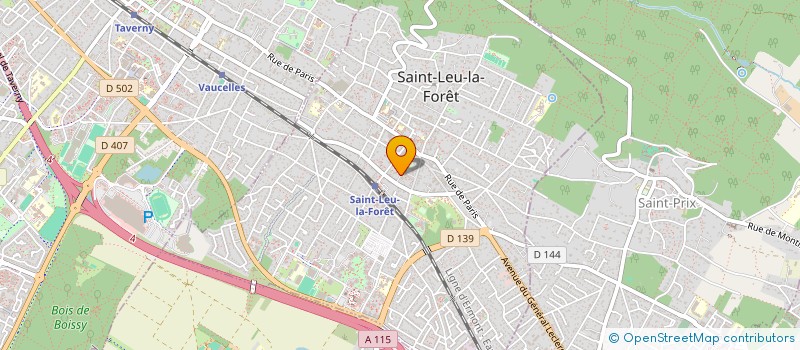 localisation de l'entreprise MONSIEUR KEVIN MARIVAL  SAINT-LEU-LA-FORET