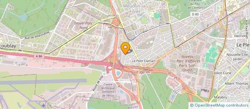 localisation de l'entreprise MONSIEUR KEVIN MARSEILLE à CLAMART