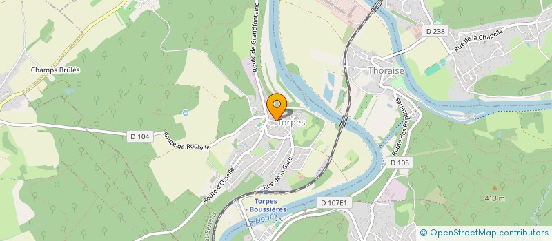 localisation de l'entreprise MONSIEUR KEVIN MARTIN  MONTFERRAND LE CHATEAU