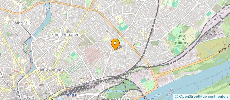localisation de l'entreprise MONSIEUR KEVIN MARTINEAU à NANTES