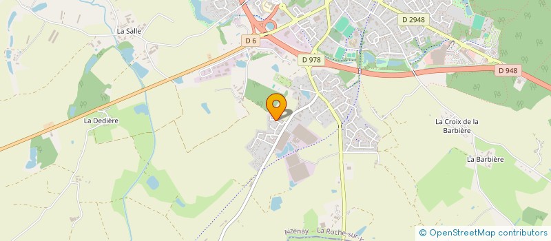 localisation de l'entreprise MONSIEUR KEVIN MARTINEAU  AIZENAY