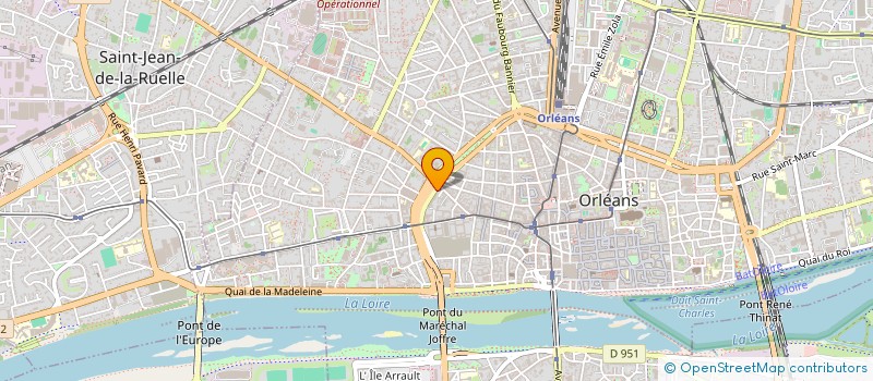 localisation de l'entreprise MONSIEUR KEVIN MARTINEZ  ORLEANS