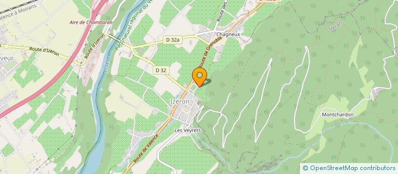 localisation de l'entreprise MONSIEUR KEVIN MARTINEZ  IZERON