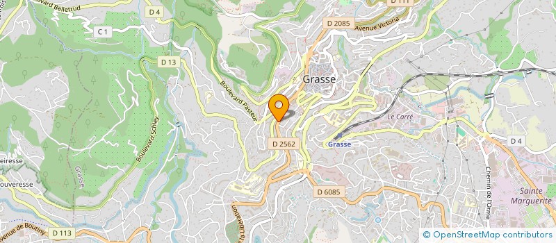 localisation de l'entreprise MONSIEUR KEVIN MARTINEZ  GRASSE