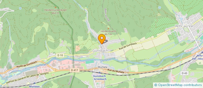 localisation de l'entreprise MONSIEUR KEVIN MASSON  HOHROD