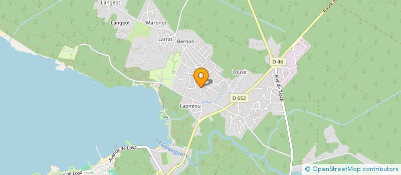 localisation de l'entreprise MONSIEUR KEVIN MATHE  SANGUINET