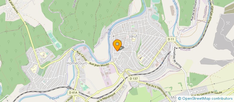 localisation de l'entreprise MONSIEUR KEVIN MATHIEU  JUF