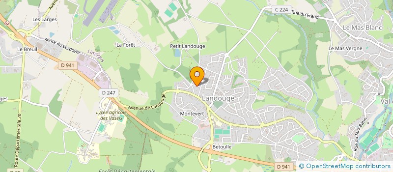 localisation de l'entreprise MONSIEUR KEVIN MATHIEU à LIMOGES