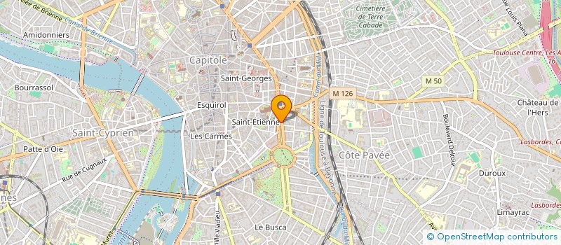 localisation de l'entreprise MONSIEUR KEVIN MATTHEWS  TOULOUSE