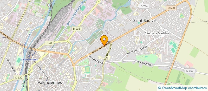 localisation de l'entreprise MONSIEUR KEVIN MAUPIN  VALENCIENNES