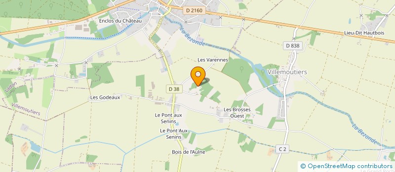 localisation de l'entreprise MONSIEUR KEVIN MAYOUX à VILLEMOUTIERS