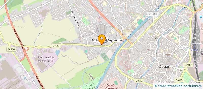 localisation de l'entreprise MONSIEUR KEVIN MAZY  DOUAI