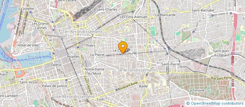 localisation de l'entreprise MONSIEUR KEVIN MBEMBA à MARSEILLE